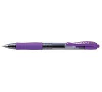 Pilot G2 07 - Bolígrafos de gel de punta redonda de 0,7 mm, tinta violeta | Recargable