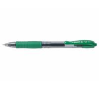 Pilot G2 Bolígrafo Retráctil Punta Redonda Tinta Gel Suave Frotis Prueba Goma
