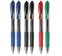 PILOT G2 PACK 6 BOLIGRAFOS 2 AZUL 2 NEGRO 1 ROJO 1 VERDE