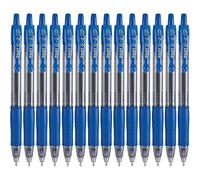 Pilot G2 Premium - Bolígrafos de gel recargables y retráctiles, punta gruesa, tinta azul, paquete de 14 (15397)