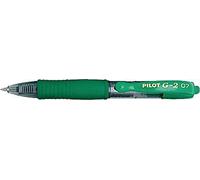 Pilot G2 XS Pixie - Roller mini, color verde, 12 unidades