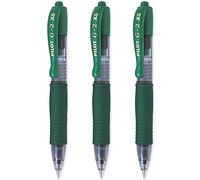 PILOT G2-XS7 Pixie - Mini bolígrafos de punta redonda de 0,7 mm, grosor de trazo de 0,4 mm, tinta verde (3)