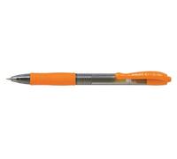 Pilot G207 - Bolígrafo roller de gel (punta de 0,7 mm, 12 unidades), color naranja