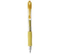 Pilot G207 - Bolígrafo roller de gel (retráctil, punta de 0.7 mm, 1 unidad), color dorado