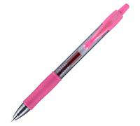 Pilot G207 - Bolígrafo roller de gel (retráctil, punta de 0,7 mm), color rosa metalizado