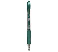Pilot G207 - Bolígrafo roller de gel (retráctil, punta de 0,7 mm), color verde metalizado