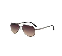 Pilot Gafas de sol Mujer, Sunglasses Men, Oculos de Sol Homem - Unisex Negro Polarizado con Protección UV400 - Estilo Vintage Clásico Ultraligero para Conducir, Pescar (F- color marrón gradualmente)
