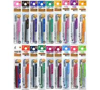 Pilot Gel Tink Pen recargas para Frixion Ball Slim 038 Gel Ink Ben Punto fino adicional 0.38 mm 20 Color de recarga de colores. Multicolor