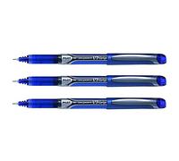 Pilot Hi-Tecpoint V7 Grip - Bolígrafo roller (3 unidades), color azul