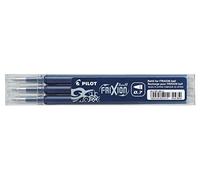 Pilot Pen 2261026F - Ersatzminen Tintenroller Frixion Ball, Stärke 0,7 mm, schwarzblau, radierbar, 3 Stück