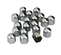 Pilot LA_02238 - Tapones para Tuercas de Rueda (17 mm), Color Cromo