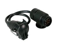 Pilot LA_38991 - Adaptador de Enchufe de Remolque (13 Pines Macho a 7 Pines Hembra, Cable de 40 cm)