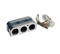 Pilot LA_39083 - Ladrón para mechero de Coche (12 V, 1 Conector Macho a 3 Conectores Hembra)