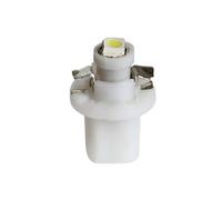 Pilot LA_58468 - Bombilla LED B8,5D para cuadro de instrumentos (1 SMD, 2 chips, 2 unidades), color blanco