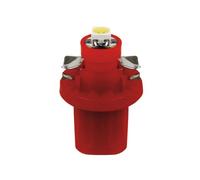 Pilot LA_58470 - Bombilla LED B8,5D para cuadro de instrumentos (1 SMD, 2 chips, 2 unidades), color rojo
