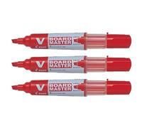 PILOT Whiteboard-Marker V BOARD MASTER, Keilspitze, rot