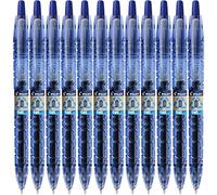 PILOT-Lote de 6 bolígrafos de tinta de gel B2P Pte media, 0,7 mm, línea de 0,4 mm, color azul