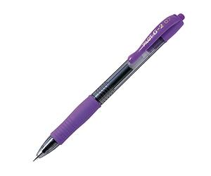 Pilot - Lote de 12 bolígrafos de tinta de gel G2 07 PTE media color morado
