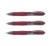 PILOT Gel-Tintenroller G2 XS7 PIXIE, Strichfarbe: bordeaux