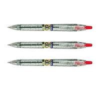 Pilot - Bolígrafo retráctil B2P Ecoball 10, color rojo