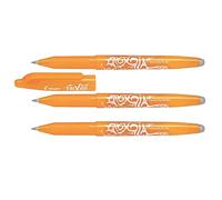 Pilot - Lote de 3 bolígrafos roller FRIXION BALL 07 punta media naranja albaricoque