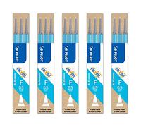 Pilot - Lote de 5 juegos de 3 recambios friXion Point (BLS-FRP5), color turquesa