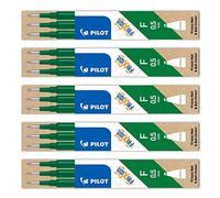PILOT Lote de 5 piezas de repuesto para friXion Ball Clicker (BLS-FR5), color verde