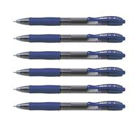 Pilot - Bolígrafo con tinta de gel G2 10 - Punta gruesa de 1 mm - Color azul