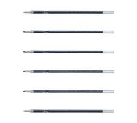 Pilot - Lote de 6 recambios bolígrafo rfns-gg PTE Fine azul