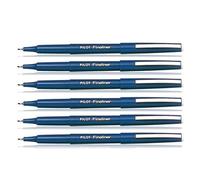Pilot - Lote de 6 rotuladores extrafineliner extra fino, 0,4 mm, color azul
