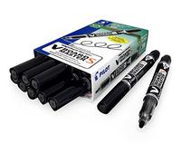 PILOT Marqueur pour tableau blanc - Pointe ultra fine - Encre noire - Lot de 10