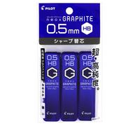 PILOT P-HRF5G60HB3P Neox Mechanical Pencil Lead Graphite 0.5 HB 3 Pieces