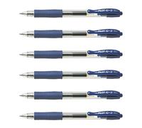 Pilot - Lote de 3 bolígrafos de tinta de gel G2 05, punta fina, color azul