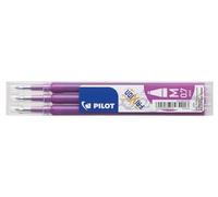 Pilot Frixion Recambio de bolígrafo morado (3 unidades)
