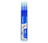 Pilot Pen 2276003 °F Refill Frixion Clicker Thickness 0.5 mm Set of 3, Blue