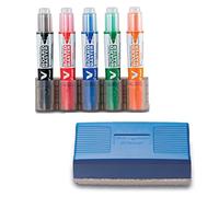 Pilot Pen Rotuladores para pizarra V-Board Master 5080KIT Punta 2,3 mm negro/rojo/azul/verde/naranja