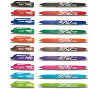 Pilot Pen Frixion BL-FR7 Juego de bolígrafos borrables con punta de 0,7 mm [colores surtidos] [10 bolígrafos]