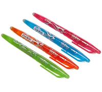 PILOT Pen Frixion - Bolígrafo de punta redonda (borrable, 4 unidades, colores frescos, 4 unidades)