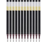 PILOT Pen G2 - Recambios de tinta de gel para bolígrafos rodantes, punta llamativa, 1 mm, tinta negra, paquete de 12