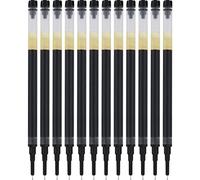 PILOT Pen Precise V5 RT - Recambio de tinta líquida para bolígrafos retráctiles, punta extrafina, 0,5 mm, tinta negra, paquete de 12