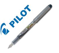 Pilot Pen V Pem Plata Negro Svp-4Wb
