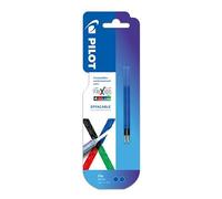 Pilot - Recambio para bolígrafo borrable FriXion Ball (4 colores, punta fina, 0,5 m), color azul