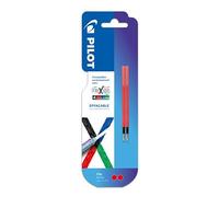 Pilot - Recambio para bolígrafo borrable FriXion Ball (4 colores, punta fina, 0,5 m), color azul