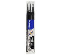 Pilot - Set De 3 Recambios Frixion Ball - Negro - Punto Medio