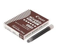 PILOT Lot de 3 Boites de 6 Cartouches d'encre pour stylo Parallel Pen Sepia