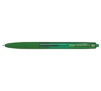 Pilot Super G - Pack de 12 bolígrafos, color verde