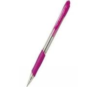 Bolígrafo Pilot Super Grip Rosa -Retráctil -Con Tinta Base Grip-Oil
