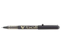 Pilot - V-Ball 07 - Bolígrafo Roller Tinta Liquida - Negro - Punto Medio - (Caja