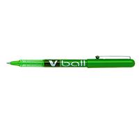 Pilot Pen – Bolígrafo roller V-Ball VB5 0,5 mm punta metálica Verde