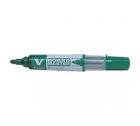 Pilot V Board Master Caja 10 Rotuladores para Pizarra Punta de Fibra 6mm Verde